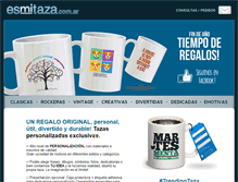 Tablet Screenshot of esmitaza.com.ar